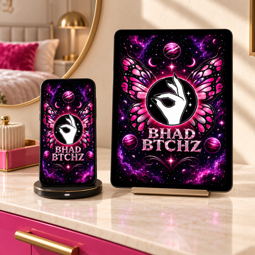 BHAD BTCHZ ENERGY - Phone & Tablet Wallpaper Digital download